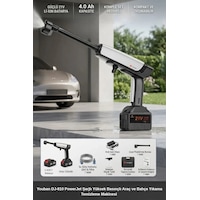 Dj-810 Yüksek Basınçlı Şarjlı Araç Ve Bahçe Yıkama Makinesi 30 Bar 2 Bataryalı Güçlü Motor 0 - 1 Saat Dj-810 Yüksek Basınçlı Şarjlı Araç Ve Bahçe Yıkama Makinesi 30 Bar 2 Bataryalı Güçlü Motor 0 - 1 Saat
