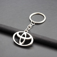 Toyota Uyumlu Anahtarlık 3D Metal Araba Anahtarlığı - Krom Kaplamalı Toyota Uyumlu Anahtarlık 3D Metal Araba Anahtarlığı - Krom Kaplamalı