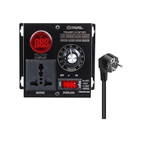 Powermaster Pm-21013 10-100v Ac 4000 Watt 15a Hız Işık Kontrolü Motor Sürücü Voltaj Regülatör Powermaster Pm-21013 10-100v Ac 4000 Watt 15a Hız Işık Kontrolü Motor Sürücü Voltaj Regülatör