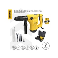 Rtrmax RTM240 Elektropnömatik Sds Max Kırıcı ve Delici 1500 W 9.0 Jul 40 mm Rtrmax RTM240 Elektropnömatik Sds Max Kırıcı ve Delici 1500 W 9.0 Jul 40 mm