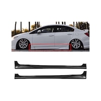 Honda Civic Fb7 Custom Yan Marşpiyel Seti Plastik 2 Adet Mat Siyah 2012 2013 2014 2015 2016 Karlık+ek+bodykit Honda Civic Fb7 Custom Yan Marşpiyel Seti Plastik 2 Adet Mat Siyah 2012 2013 2014 2015 2016 Karlık+ek+bodykit