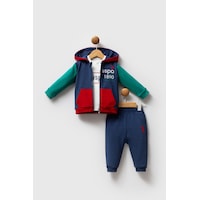 U.S. Polo Assn. Erkek Bebek Mavi Takım Usb2574-c-v1 Mavi U.S. Polo Assn. Erkek Bebek Mavi Takım Usb2574-c-v1 Mavi