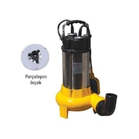 Attlas V1100D-F Parçalıyıcı Bıçaklı Atık Su Drenaj Pompası 1.5 Hp - A0801004 Attlas V1100D-F Parçalıyıcı Bıçaklı Atık Su Drenaj Pompası 1.5 Hp - A0801004
