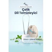 Probident Dil Temizleme Aparatı + Dil Sıyırıcı Kese Probident Dil Temizleme Aparatı + Dil Sıyırıcı Kese