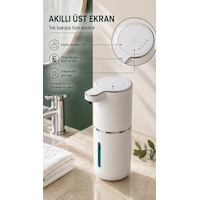Vayomy Otomatik Köpük Sıvı Sabunluk Sensörlü Köpük Sabun Makinesi 380 Ml Usb Type-c Şarjlı Foamsmart Beyaz Vayomy Otomatik Köpük Sıvı Sabunluk Sensörlü Köpük Sabun Makinesi 380 Ml Usb Type-c Şarjlı Foamsmart Beyaz