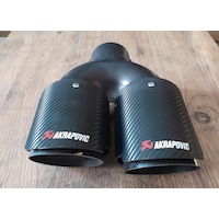 AKRAPOVİÇ 90 MM ÇİFTLİ SOL İÇİ KROM KARBON KAPLAMA AKRAPOVİÇ 90 MM ÇİFTLİ SOL İÇİ KROM KARBON KAPLAMA