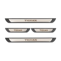 Volkswagen Tiguan Uyumlu Kapı Eşiği Krom Abs 4 Parça Volkswagen Tiguan Uyumlu Kapı Eşiği Krom Abs 4 Parça