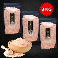 Hanzade Bitkisel Pembe Himalaya Tuzu Granül Tane 3 x 1 KG Hanzade Bitkisel Pembe Himalaya Tuzu Granül Tane 3 x 1 KG