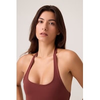 Los Ojos X Ece Bordo Halter Yaka Top Halter Tank Bordo Bordo Los Ojos X Ece Bordo Halter Yaka Top Halter Tank Bordo Bordo
