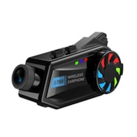 Junglee BT68 Kask Kulaklık Ses Kontrolü 1080p Video Kayıt Kameralı Intercom Motosiklet Bluetooth Junglee BT68 Kask Kulaklık Ses Kontrolü 1080p Video Kayıt Kameralı Intercom Motosiklet Bluetooth