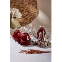Keyf-i Ala 18 Parça 200 Ml Borosilikat Çay Seti Keyf-i Ala 18 Parça 200 Ml Borosilikat Çay Seti