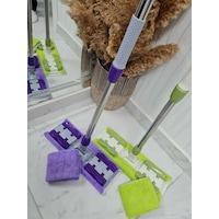 Sihirli Mandallı Teleskobik Mop Set + Yedek Mop Sihirli Mandallı Teleskobik Mop Set + Yedek Mop