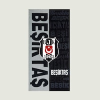 Lisanslı Beşiktaş Logo Plaj Havlusu 000000001500225441 Çok Renkli Lisanslı Beşiktaş Logo Plaj Havlusu 000000001500225441 Çok Renkli