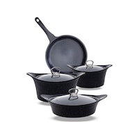 Thermoad Pyro 7 Parça Set- Gri Gri Thermoad Pyro 7 Parça Set- Gri Gri
