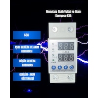 Cata Ct-9198 Monofaze Akıllı Voltaj Ve Akım Koruyucu 63a