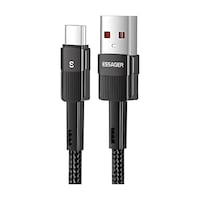 Essager 2 Metre 7a 66w Usb To Type-c Süper Hızlı Şarj Ve Data Kablosu,süper Dayanıklı Akım Ve Isı Korumalı Essager 2 Metre 7a 66w Usb To Type-c Süper Hızlı Şarj Ve Data Kablosu,süper Dayanıklı Akım Ve Isı Korumalı