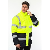 Uniprom İş Kabanı Parka Su Ve Rüzgar Geçirmez Rain Safety Model Membranlı Neon Sarı Erkek Neon Sarı Uniprom İş Kabanı Parka Su Ve Rüzgar Geçirmez Rain Safety Model Membranlı Neon Sarı Erkek Neon Sarı