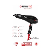 Powertec Tr-1001 Profesyonel Saç Kurutma & Fön Makinesi 2500w Powertec Tr-1001 Profesyonel Saç Kurutma & Fön Makinesi 2500w