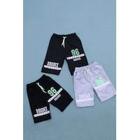 Panios Kids 3'lü Bronx 96 Squad Baskılı Fosfor Renkli Erkek Çocuk Füme-siyah-gri Kapri Çok Renkli Panios Kids 3'lü Bronx 96 Squad Baskılı Fosfor Renkli Erkek Çocuk Füme-siyah-gri Kapri Çok Renkli