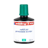 Edding T100 Permanent Kalem Mürekkebi 100 Ml - Yeşil Edding T100 Permanent Kalem Mürekkebi 100 Ml - Yeşil