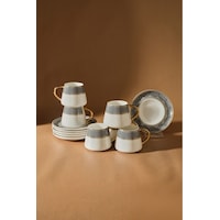 Karaca Globe 6 Kişilik Kahve Fincanı Takımı 80 ml Karaca Globe 6 Kişilik Kahve Fincanı Takımı 80 ml
