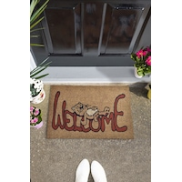 Welcome Cat 45X70 Cm Iç Ve Dış Kapı Önü Paspası Welcome Cat 45X70 Cm Iç Ve Dış Kapı Önü Paspası