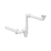 Aqua Bagno Comfort Yer Kazandıran Lavabo Sifonu Ve Süzgeç - 2 Parça , Kolay Temizlenir, Ayarlanabilir Koku Önleyici Gide beyaz Aqua Bagno Comfort Yer Kazandıran Lavabo Sifonu Ve Süzgeç - 2 Parça , Kolay Temizlenir, Ayarlanabilir Koku Önleyici Gide beyaz