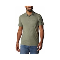 Columbia Tech Trail Erkek Kısa Kollu Polo T-Shirt Yeşil Çağla Yeşili Columbia Tech Trail Erkek Kısa Kollu Polo T-Shirt Yeşil Çağla Yeşili