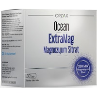 Ocean Extramag Magnezyum Sitrat Efervesan 30 Saşe Ocean Extramag Magnezyum Sitrat Efervesan 30 Saşe
