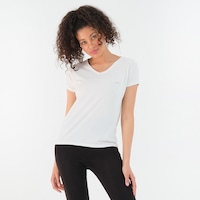 Slazenger Play Kadın Kısa Kol T-shirt Ekru St12tk291-122 001 Slazenger Play Kadın Kısa Kol T-shirt Ekru St12tk291-122 001