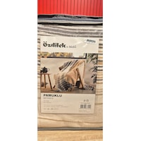 Özdilek Battaniye Pamuk Stripe Ponponlu Çift Kişilik Camel Özdilek Battaniye Pamuk Stripe Ponponlu Çift Kişilik Camel