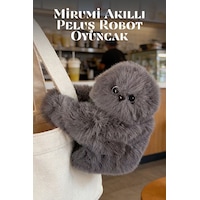 Mirumi Etkileşimli Peluş Robot Oyuncak Hareketli Kafa Ve Sevimli Tepkiler Açık Gri Mirumi Etkileşimli Peluş Robot Oyuncak Hareketli Kafa Ve Sevimli Tepkiler Açık Gri