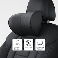 Polham Ayarlanabilir Ergonomik Boyun Ve Baş Desteği Yastık / Konforlu Sürüş, Maksimum Destek, Universal Siyah Polham Ayarlanabilir Ergonomik Boyun Ve Baş Desteği Yastık / Konforlu Sürüş, Maksimum Destek, Universal Siyah