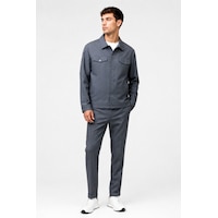 İmza 6 Drop Slim Fit Esnek Takım Elbise 1001260176 Lacivert - Gri İmza 6 Drop Slim Fit Esnek Takım Elbise 1001260176 Lacivert - Gri