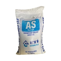 Eti Şeker Gübre Amonyüm Sulfat %21 Azot 1 KG Eti Şeker Gübre Amonyüm Sulfat %21 Azot 1 KG