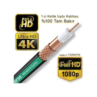 Erse Rg6U6 Bakır Anten Kablosu Bakır 50 Metre Erse Rg6U6 Bakır Anten Kablosu Bakır 50 Metre