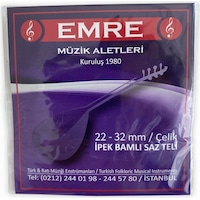 Emre Uzun Sap Bağlama Teli - Ipek Bamlı Saz Teli 0.22Mm-0.32Mm Emre Uzun Sap Bağlama Teli - Ipek Bamlı Saz Teli 0.22Mm-0.32Mm
