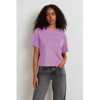 Mad Girls Lila Tişört Mg1284 Mad Girls Lila Tişört Mg1284