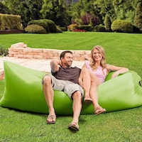 Andoutdoor Pratik Şişme Şezlong-yeşil Andoutdoor Pratik Şişme Şezlong-yeşil