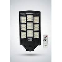 Ct-4644 Süpernova 900w Solar Sokak Armatürü Kumandalı Beyaz Işık
