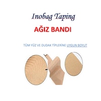 Ağız Bandı Horlama Önleyici - 30 Adet, Ten Rengi Pamuk Kumaş, Ağız Bandı Horlama Önleyici - 30 Adet, Ten Rengi Pamuk Kumaş,