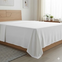 Battal Boy Düz Çarşaf Pamuklu Kumaş Lastiksiz Çarşaf 240x260 Beyaz Battal Boy Düz Çarşaf Pamuklu Kumaş Lastiksiz Çarşaf 240x260 Beyaz