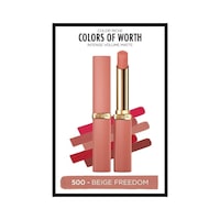 L'Oreal Paris Color Riche Colors Of Worth Intense Volume Matte Ruj 500 Beige L'Oreal Paris Color Riche Colors Of Worth Intense Volume Matte Ruj 500 Beige