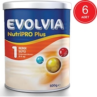 Evolvia Nutripro Plus 1 Bebek Sütü 0 - 6 Ay 6 x 800 G Evolvia Nutripro Plus 1 Bebek Sütü 0 - 6 Ay 6 x 800 G