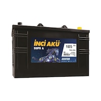 İnci Akü 12v 105ah Supr A Sentor Akü İnci Akü 12v 105ah Supr A Sentor Akü