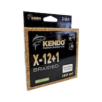 Kendo X-12+1 Braided 150m Apple Green Örgü İp 0,18mm 0,18mm Kendo X-12+1 Braided 150m Apple Green Örgü İp 0,18mm 0,18mm
