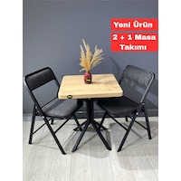 Mercan Safir 2 Kişilik Kare Mutfak Yemek Masası Takımı 2+1 Keten Gri 60 Cm Safir Gri 2'li Mercan Safir 2 Kişilik Kare Mutfak Yemek Masası Takımı 2+1 Keten Gri 60 Cm Safir Gri 2'li