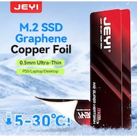 Jeyı M.2 2280 Ssd Grafen Bakır Soğutucu-nvme/sata İçin Ultra İnce Jeyı M.2 2280 Ssd Grafen Bakır Soğutucu-nvme/sata İçin Ultra İnce