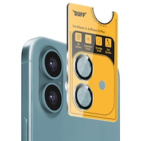 Buff Apple Uyumlu iPhone 16 Plus Metal Kamera Lens Koruyucu Green Buff Apple Uyumlu iPhone 16 Plus Metal Kamera Lens Koruyucu Green