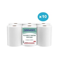 Omnisoft Fotoselli Hareketli Kağıt Havlu 10 x 6'lı 21 CM Omnisoft Fotoselli Hareketli Kağıt Havlu 10 x 6'lı 21 CM